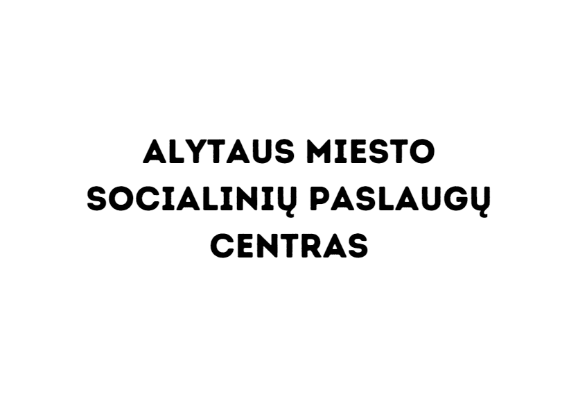 Alytaus miesto socialinių paslaugų centras, VšĮ